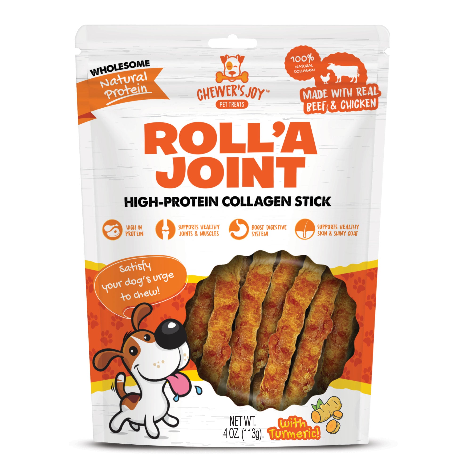 Chewer's Joy Natural Healthy Dog treats